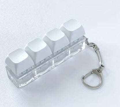 Fidget Keyboard Keychain