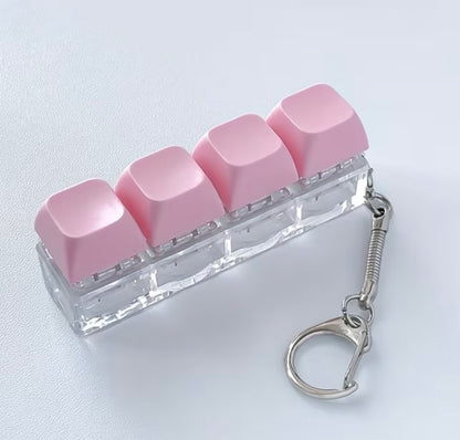 Fidget Keyboard Keychain