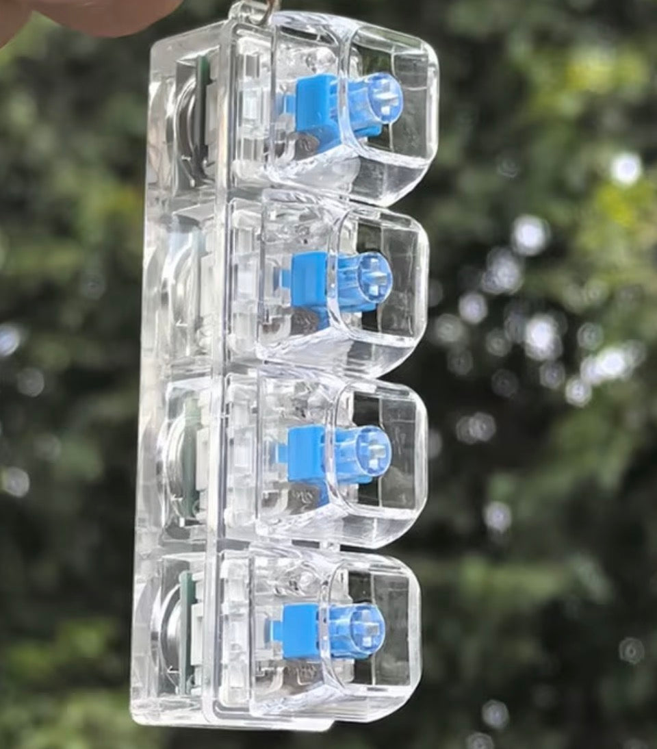 Fidget Keyboard Keychain