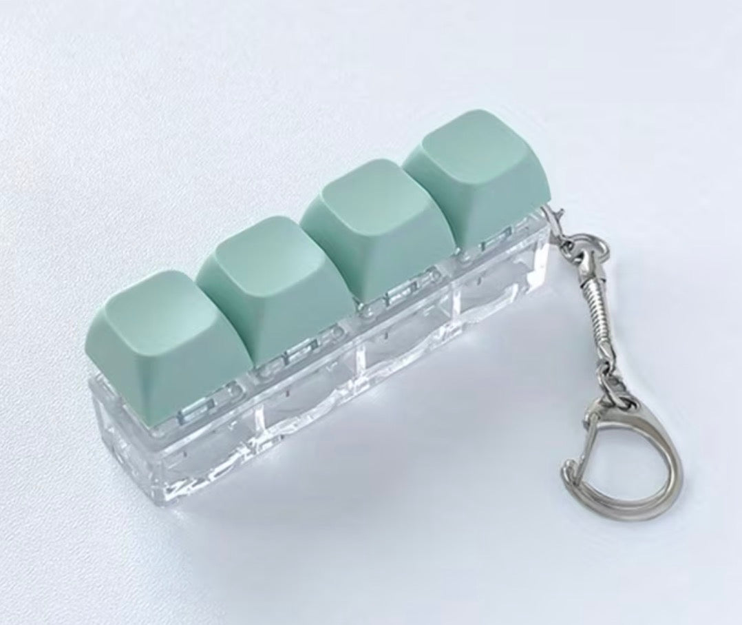 Fidget Keyboard Keychain