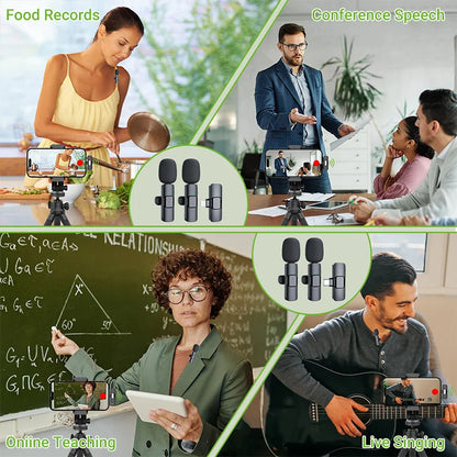 Basix 2.4G Wireless Lavalier Microphone