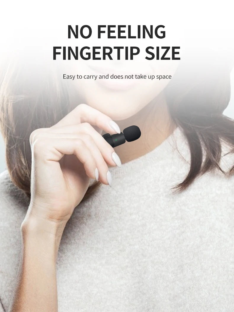 Basix 2.4G Wireless Lavalier Microphone