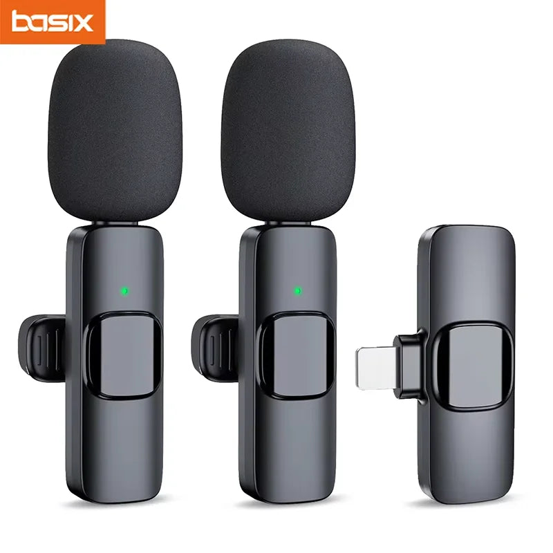 Basix 2.4G Wireless Lavalier Microphone
